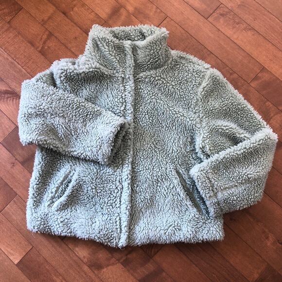 PacSun Daisy Street Sherpa Teddy Jacket size M/L - Picture 5 of 13